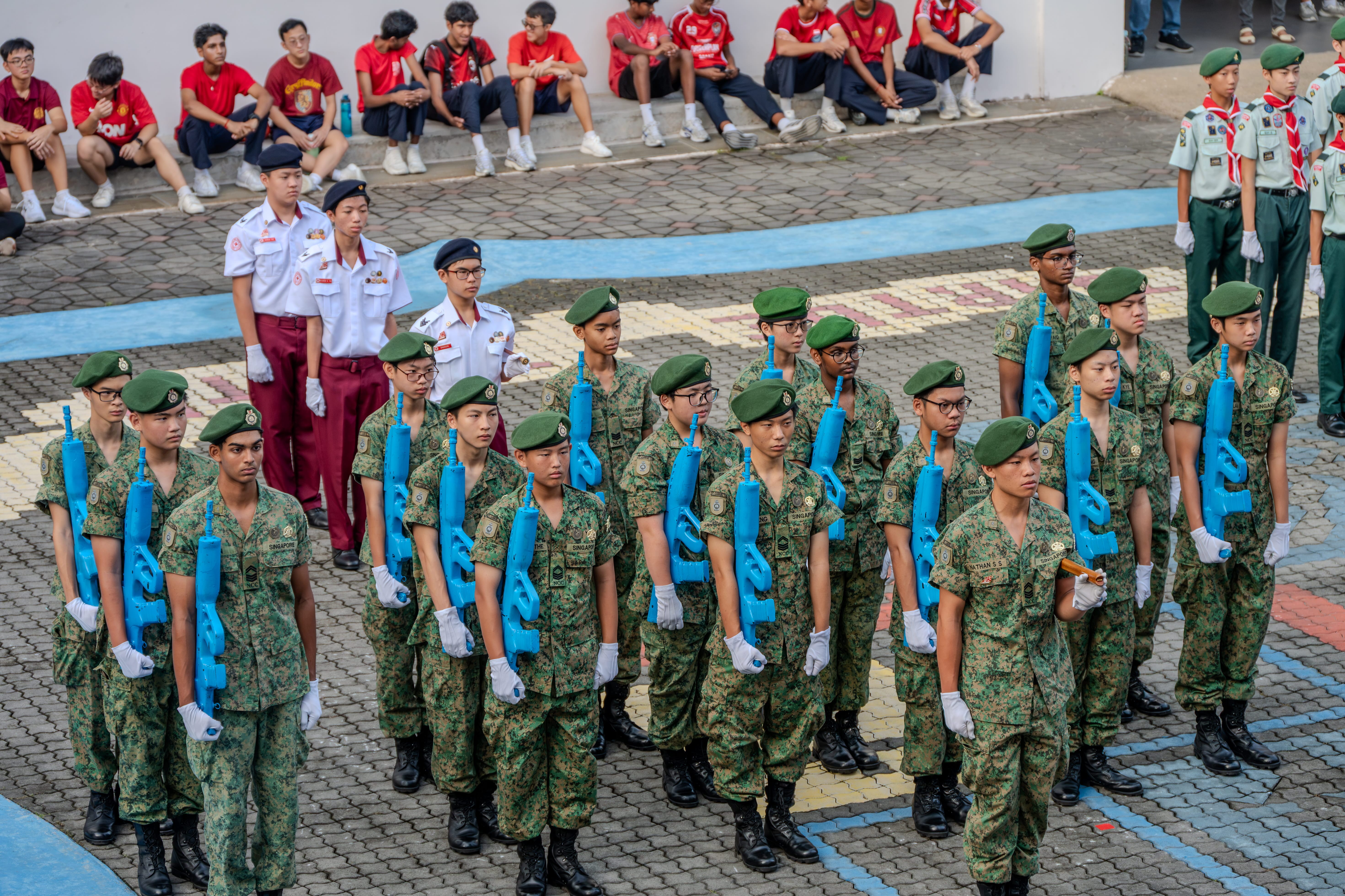 Marching with pride at the 2026 National Day Parade